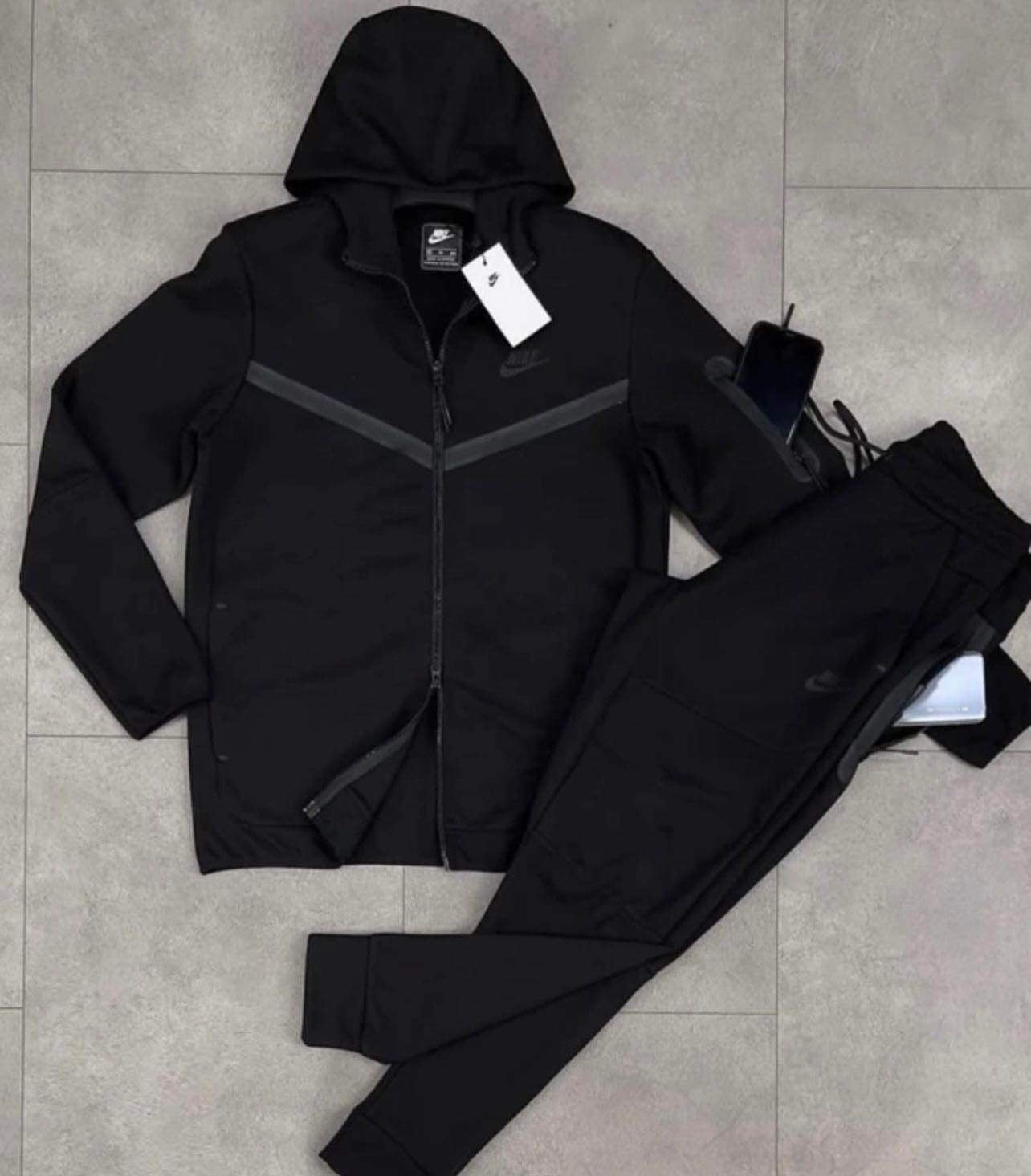 NIKE TECH FLEECE - ΣΕΤ black