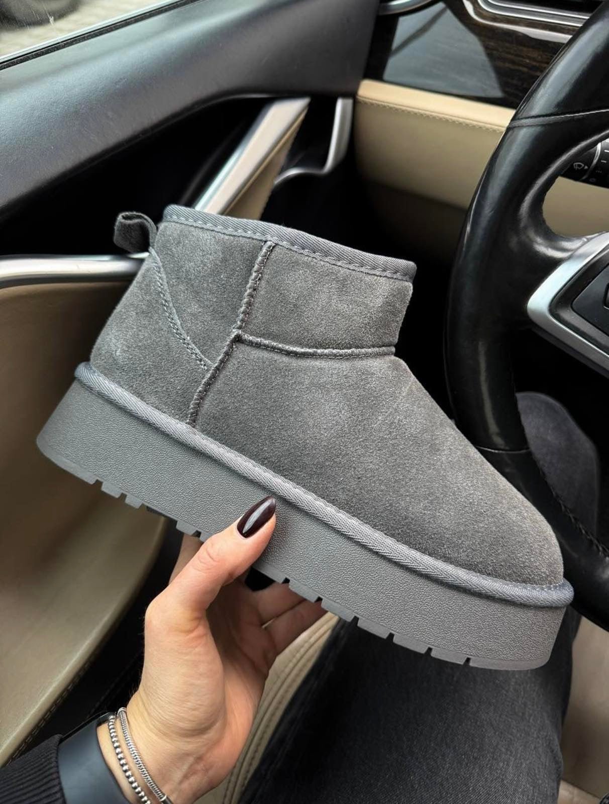 UGG Classic Ultra Mini Platform Grey